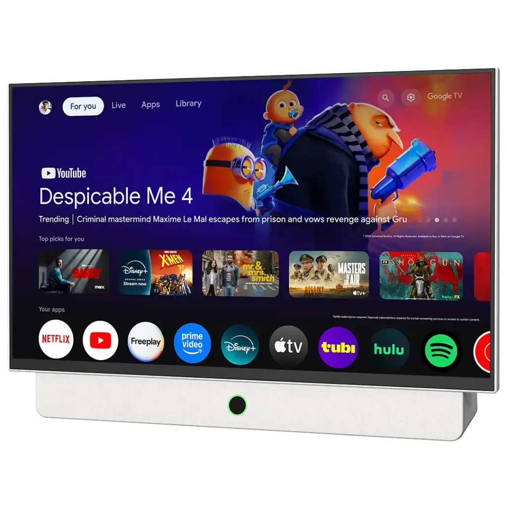 Powerology Portable FHD Smart TV - White