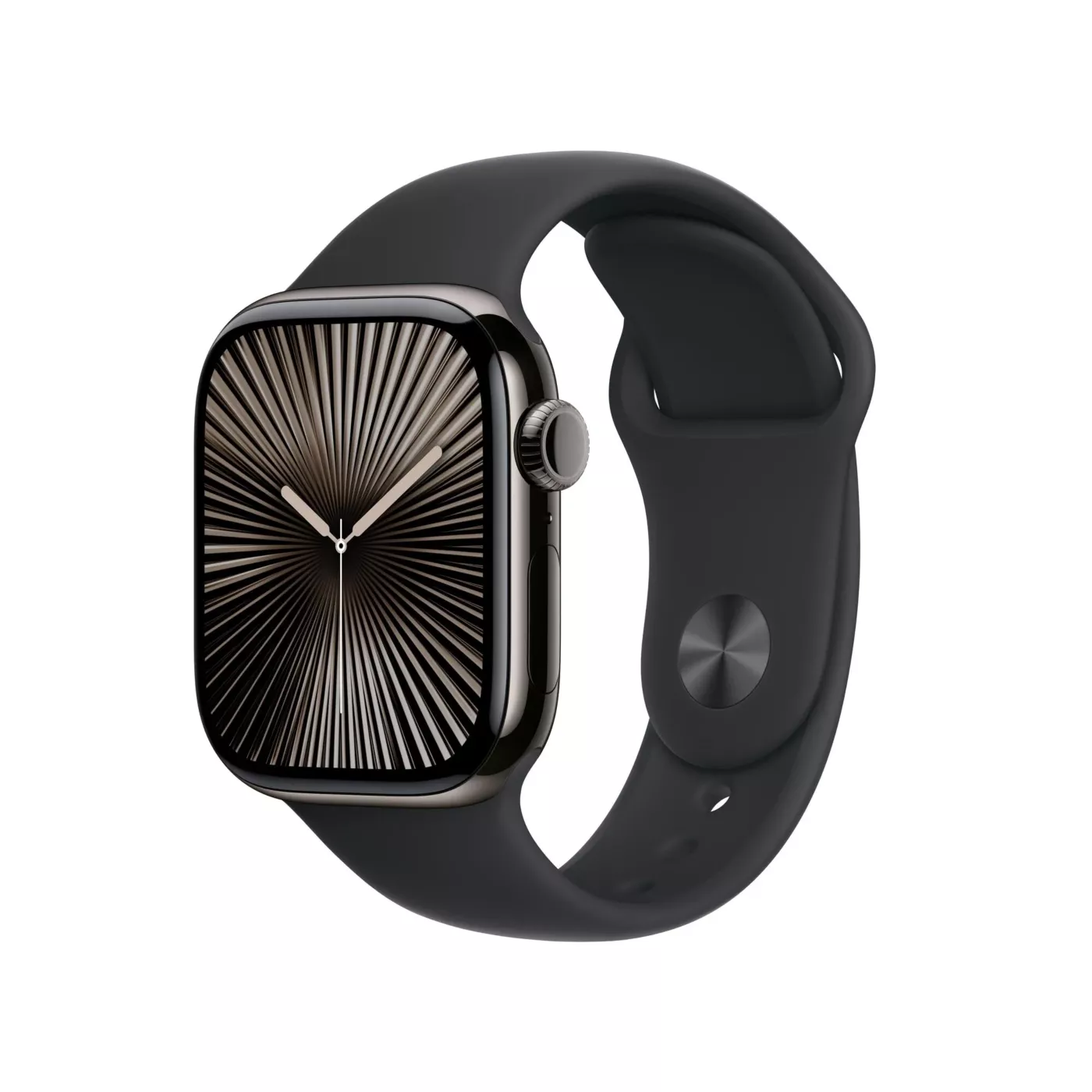 Apple Watch Series 10 Sport Band - GPS + Cellular / 42mm / Titanium / S/M