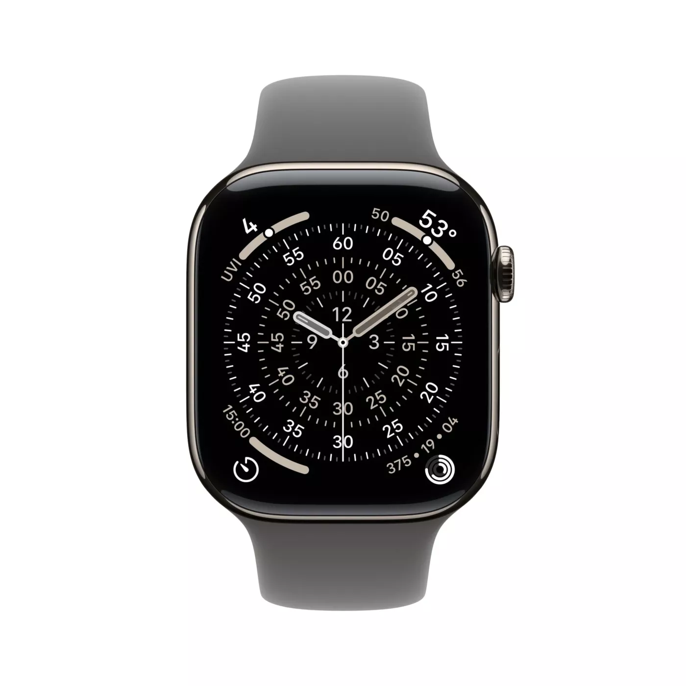 Apple Watch Series 11 Sport Band - GPS + Cellular / 46mm / Titanium / M/L