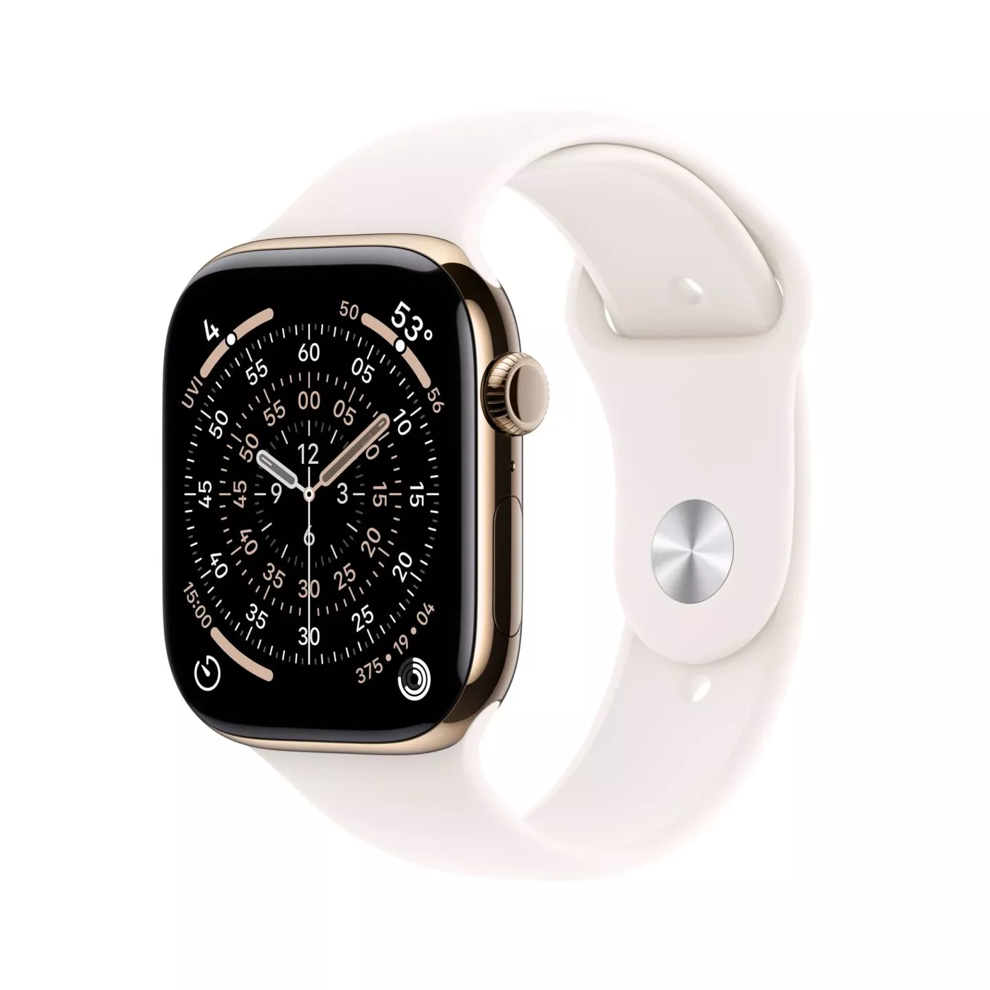 ساعة Apple سلسلة 11 سوار رياضي - GPS + خلوي / 46mm / تيتانيوم / M/L 3