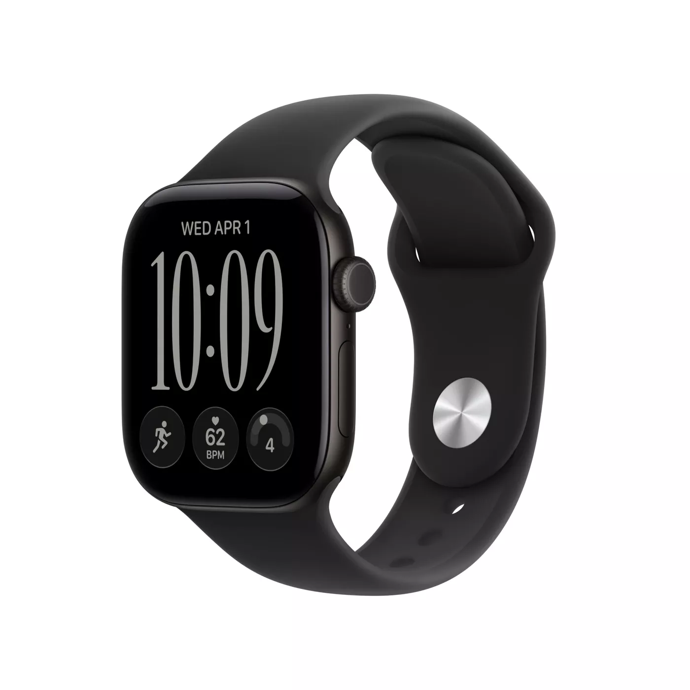 ساعة Apple سلسلة 12 سوار رياضي - GPS / 42mm / ألمنيوم / S/M 2