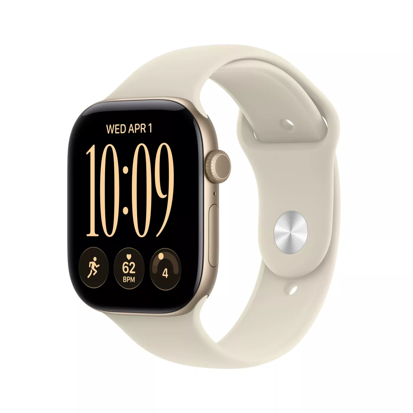 ساعة Apple سلسلة 12 سوار رياضي - GPS / 46mm / ألمنيوم / M/L 3