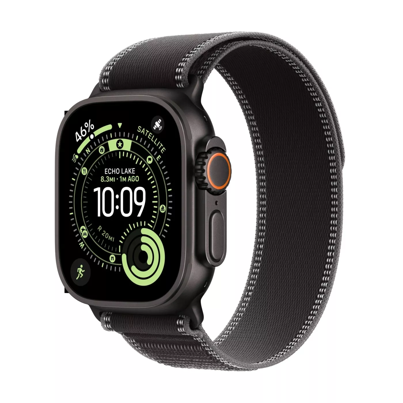 Apple Watch Ultra 3 with Trail Loop - GPS + Cellular / 49mm / Titanium / M/L