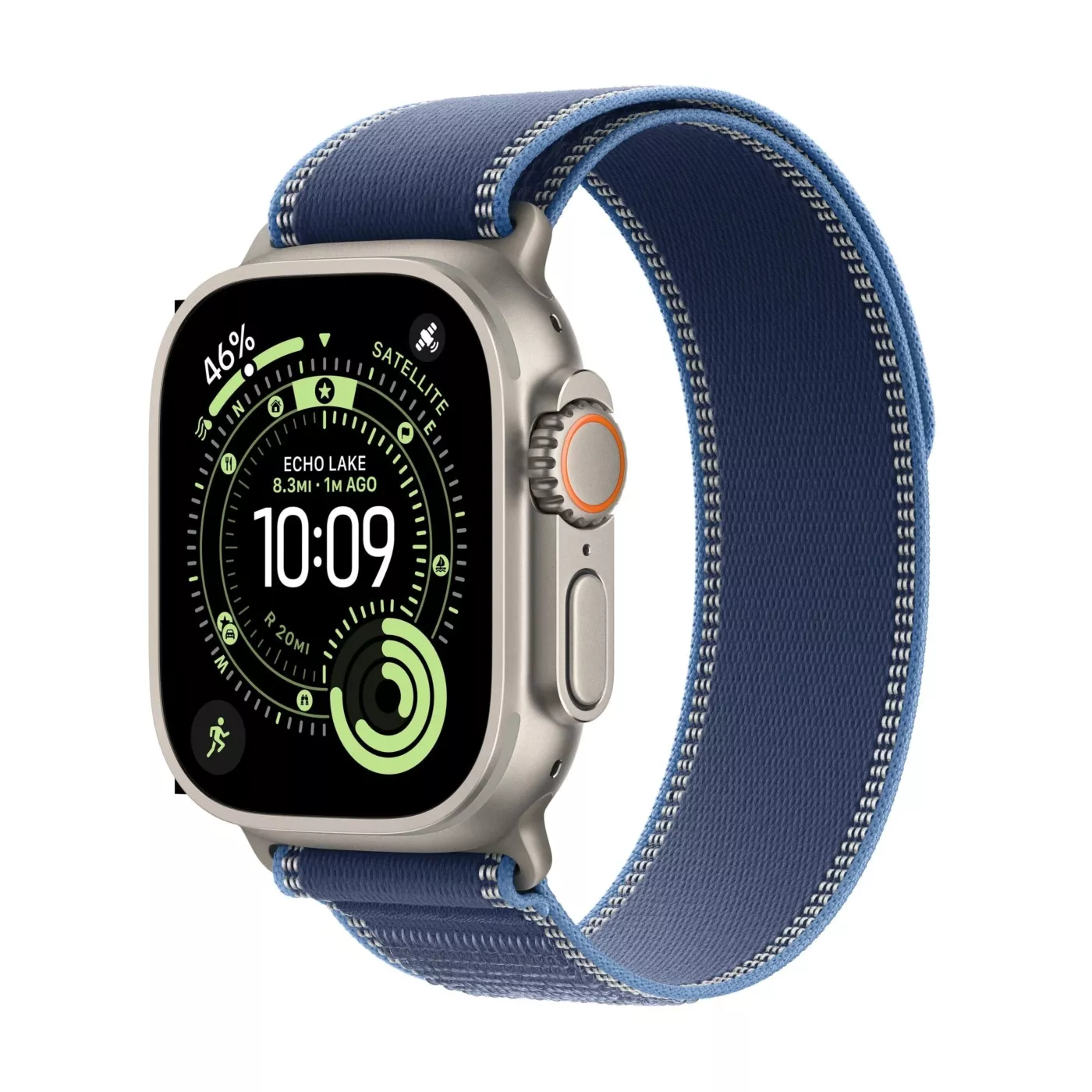 Apple Watch Ultra 3 with Trail Loop - GPS + Cellular / 49mm / Titanium / S/M