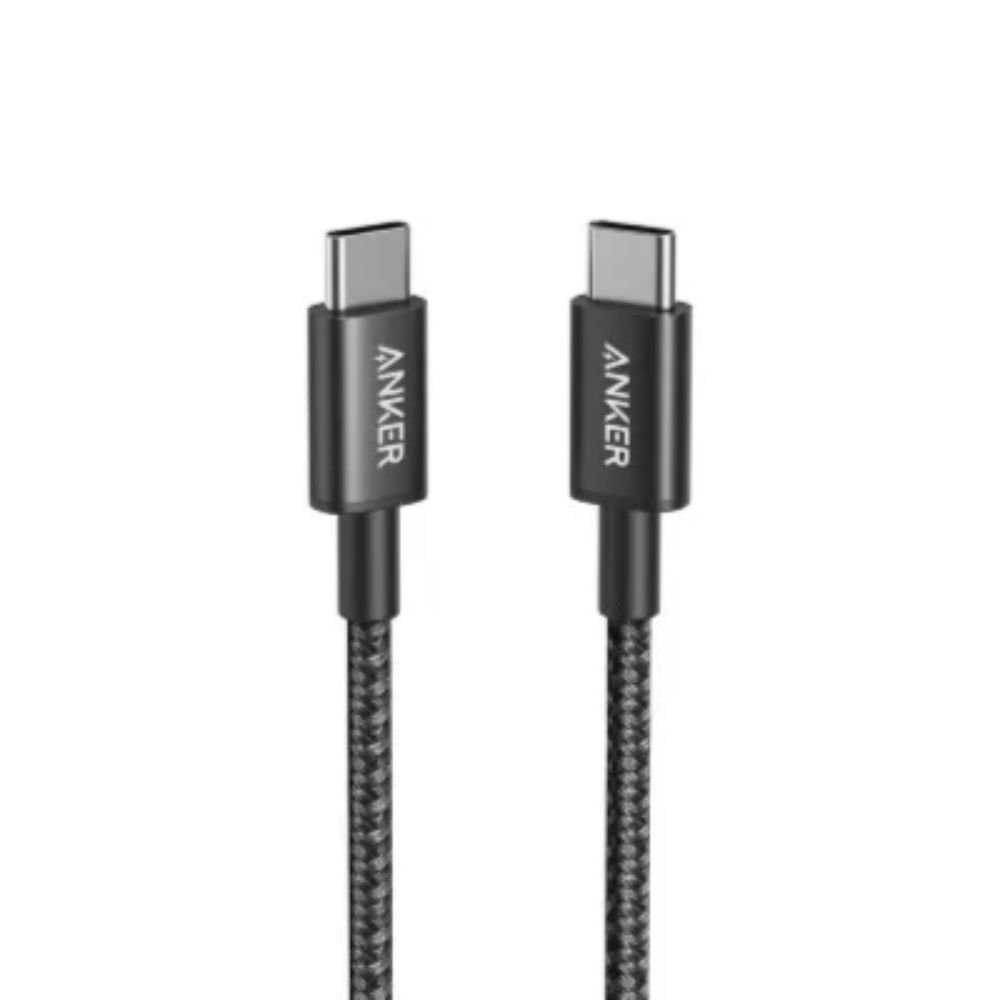 كابل أنكر 322 USB-C إلى USB-C بقدرة 60 واط طول 1 متر - أسود