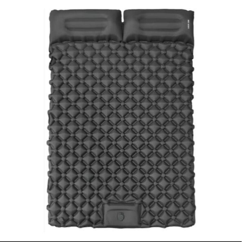 Green Lion Double Inflatable Air Mattress - Black